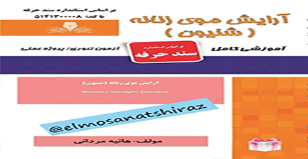 آرایش موی زنانه ( شینیون)
